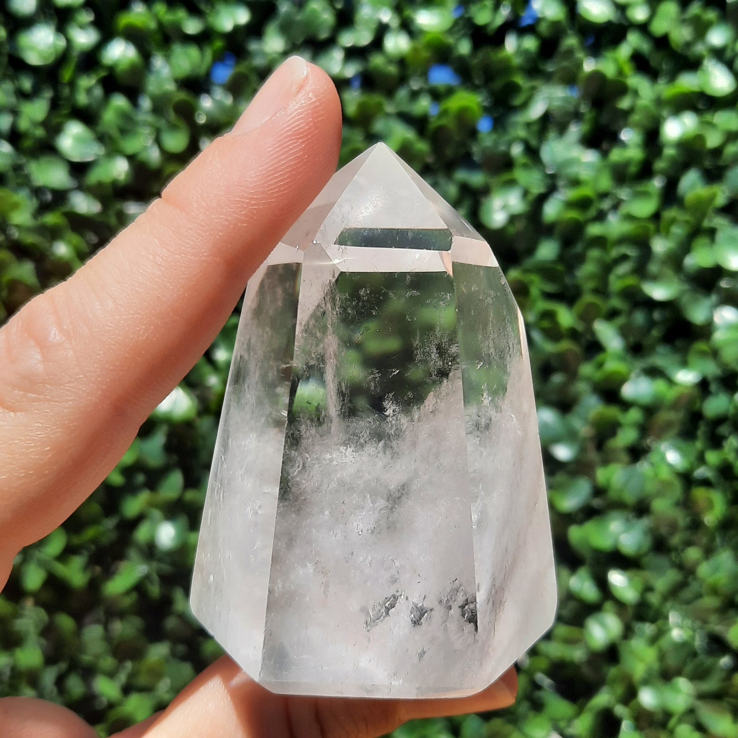 Clear Quartz Tower