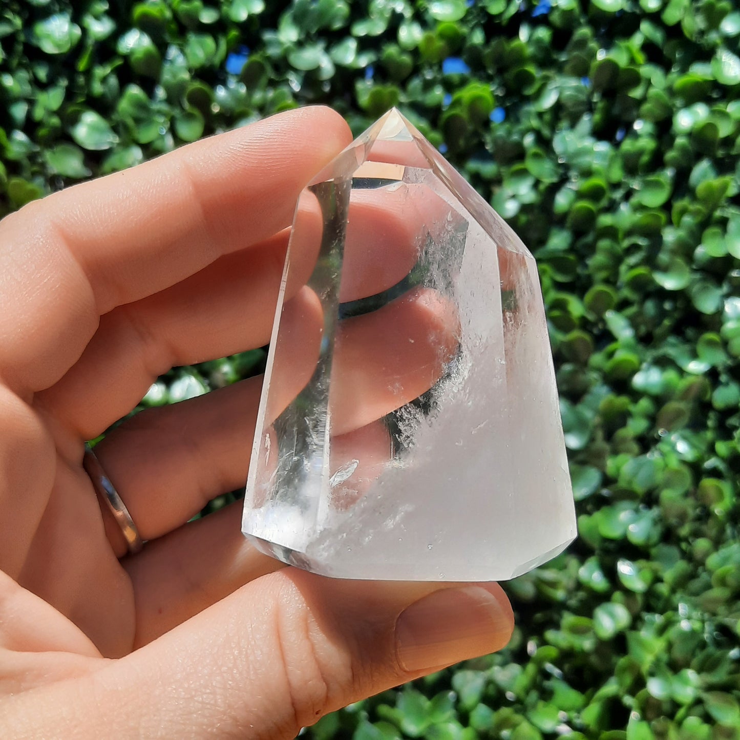 Clear Quartz Tower