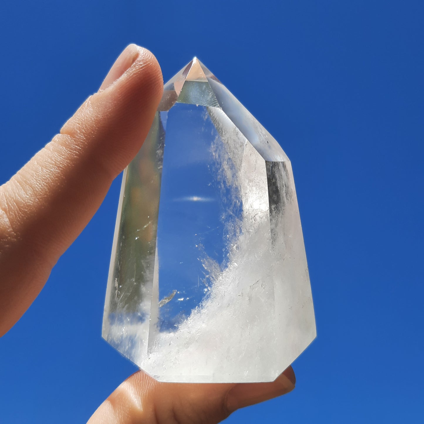 Clear Quartz Tower