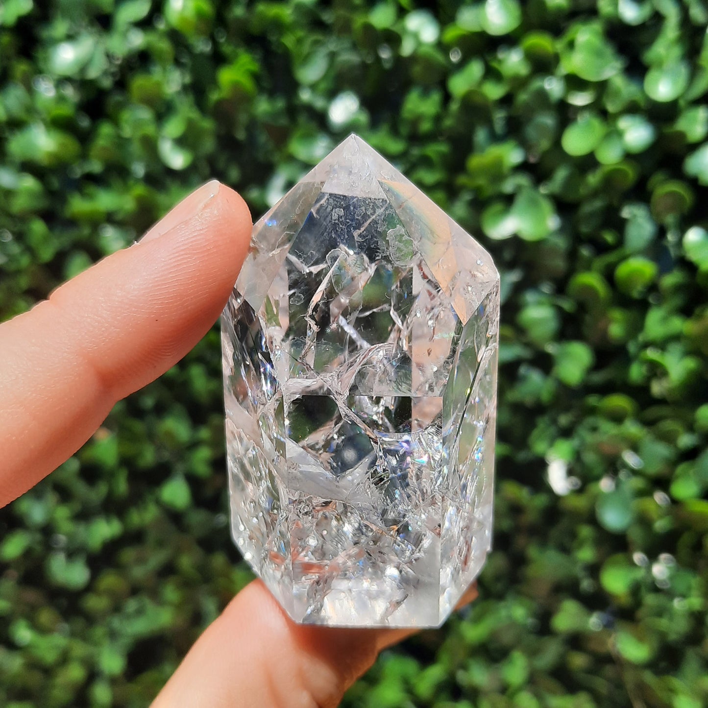 Crackle Quartz Tower