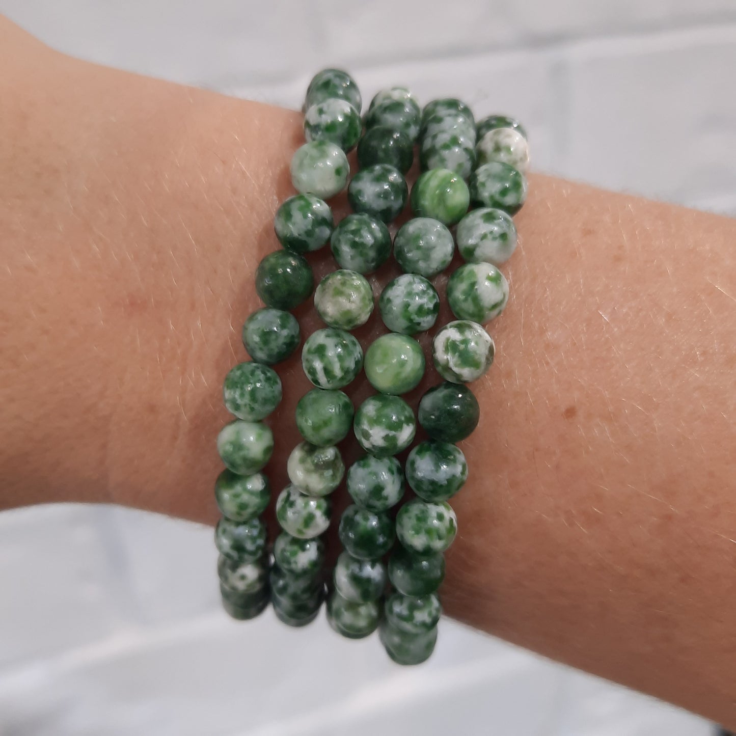 Tree Jasper Bracelet - 6mm