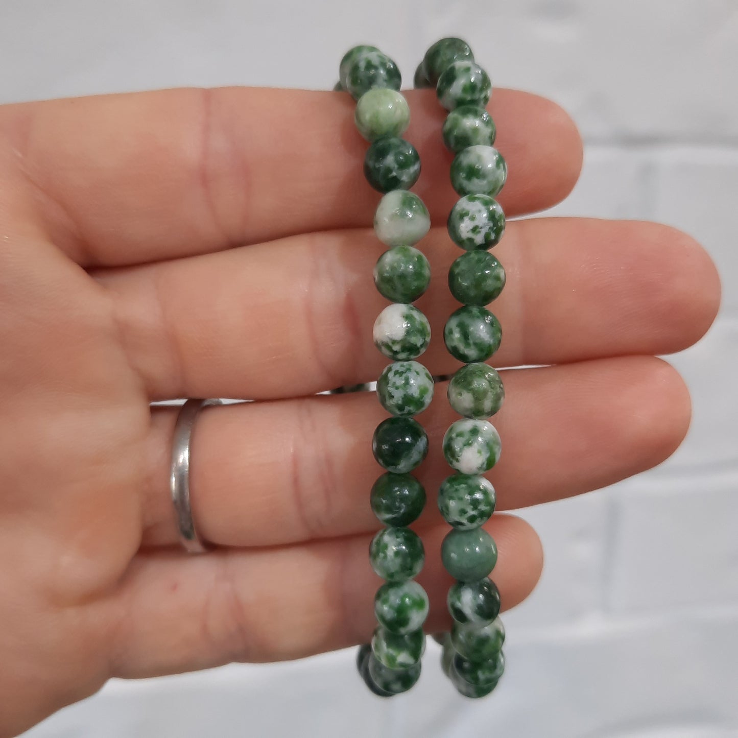Tree Jasper Bracelet - 6mm