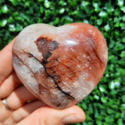 Fire Quartz Heart