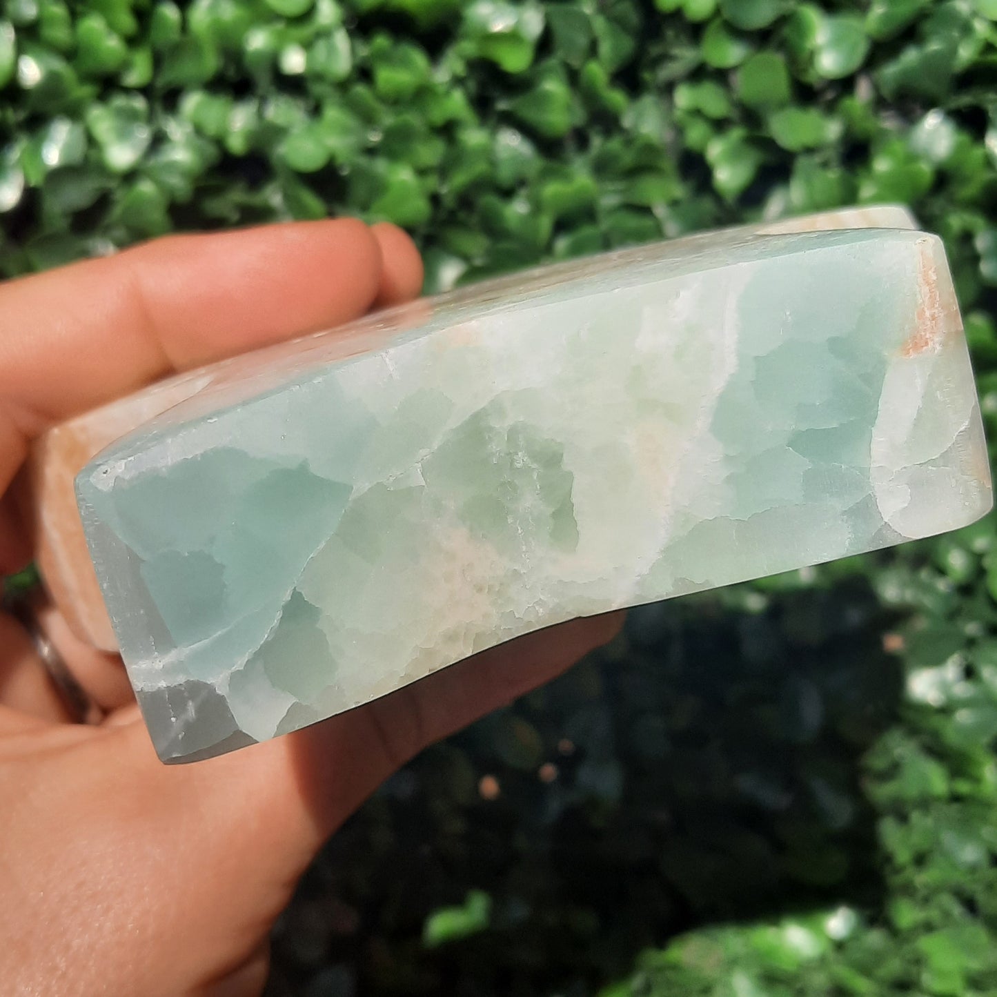 Pistachio Calcite Star