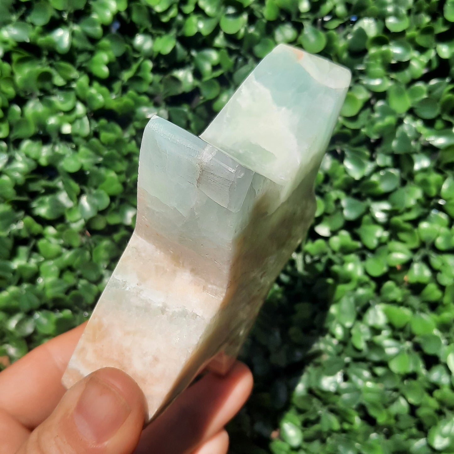 Pistachio Calcite Star