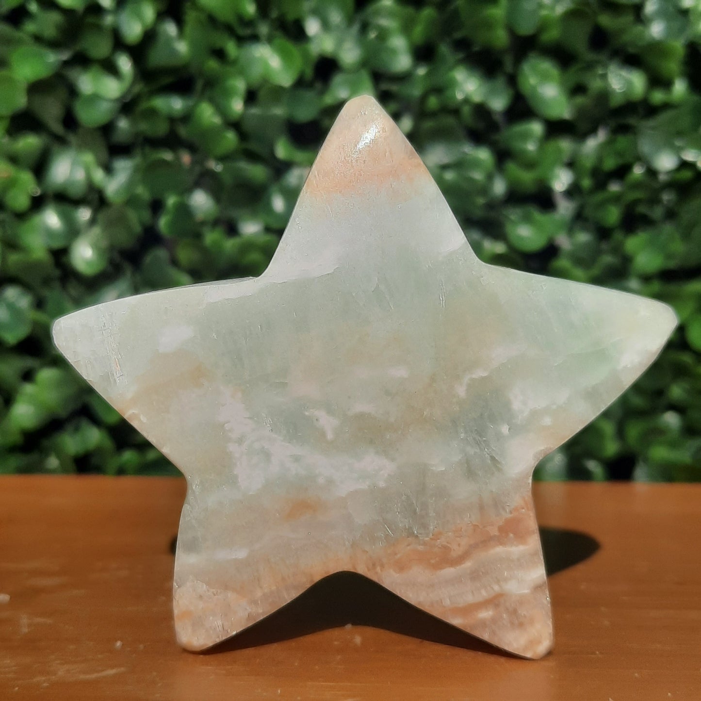 Pistachio Calcite Star