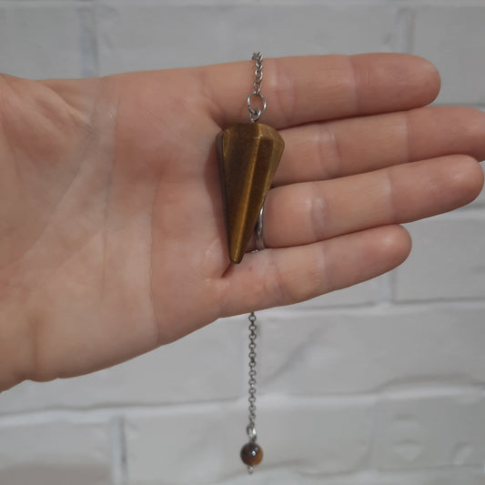 Tiger's Eye Pendulum