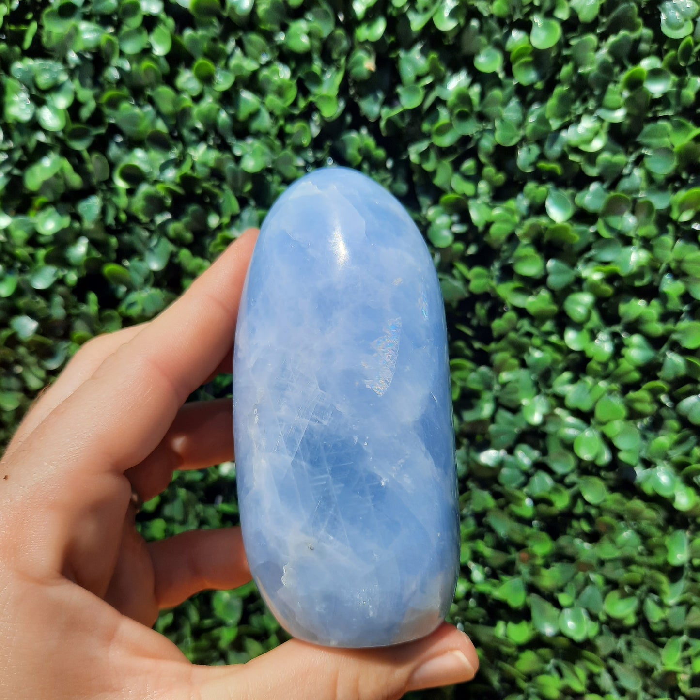 Blue Calcite Free Form
