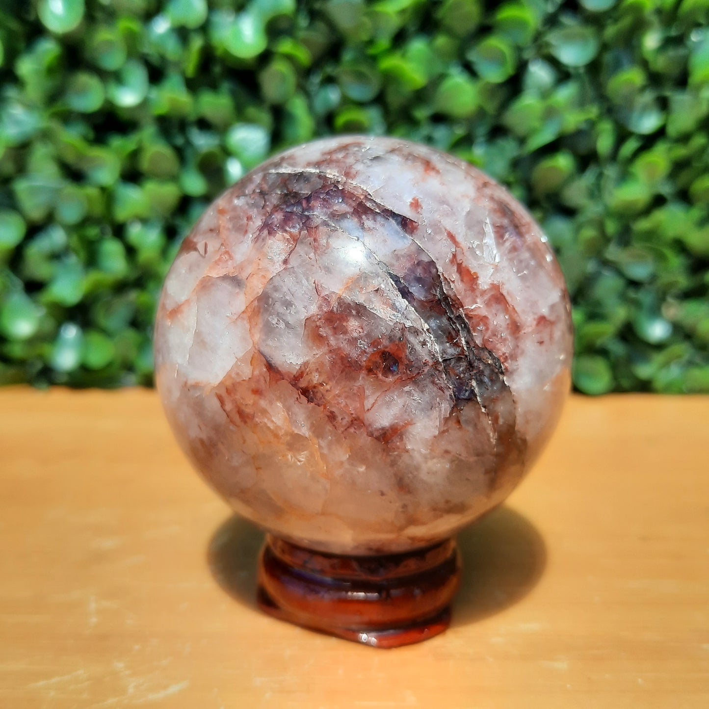 Fire Quartz Sphere