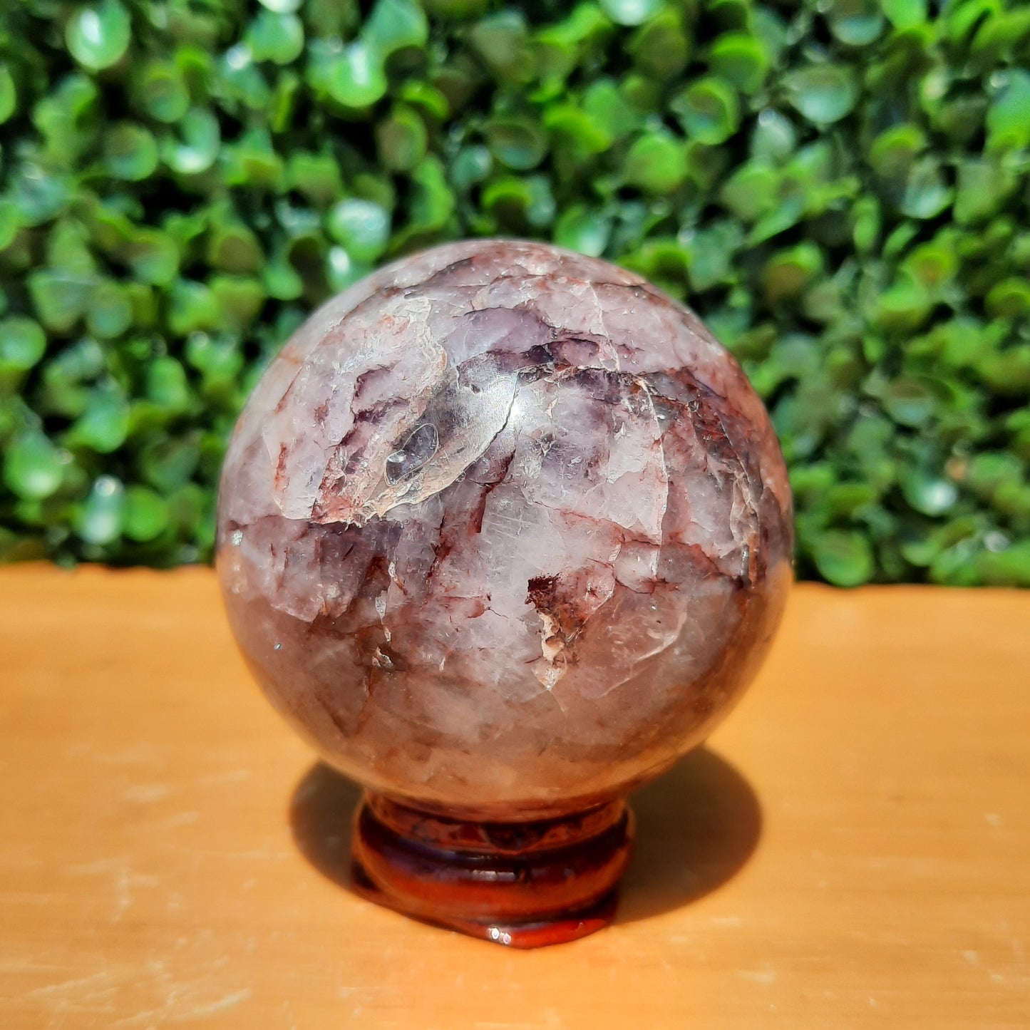 Fire Quartz Sphere