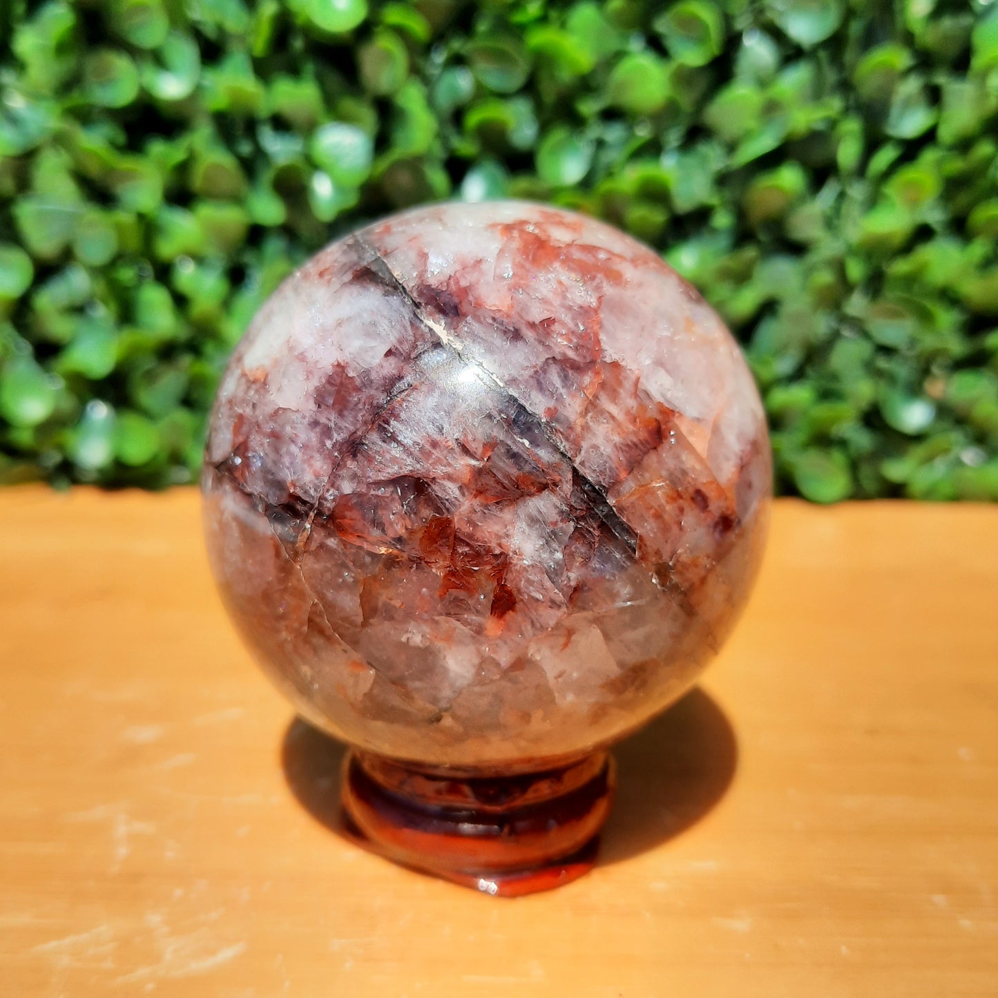 Fire Quartz Sphere