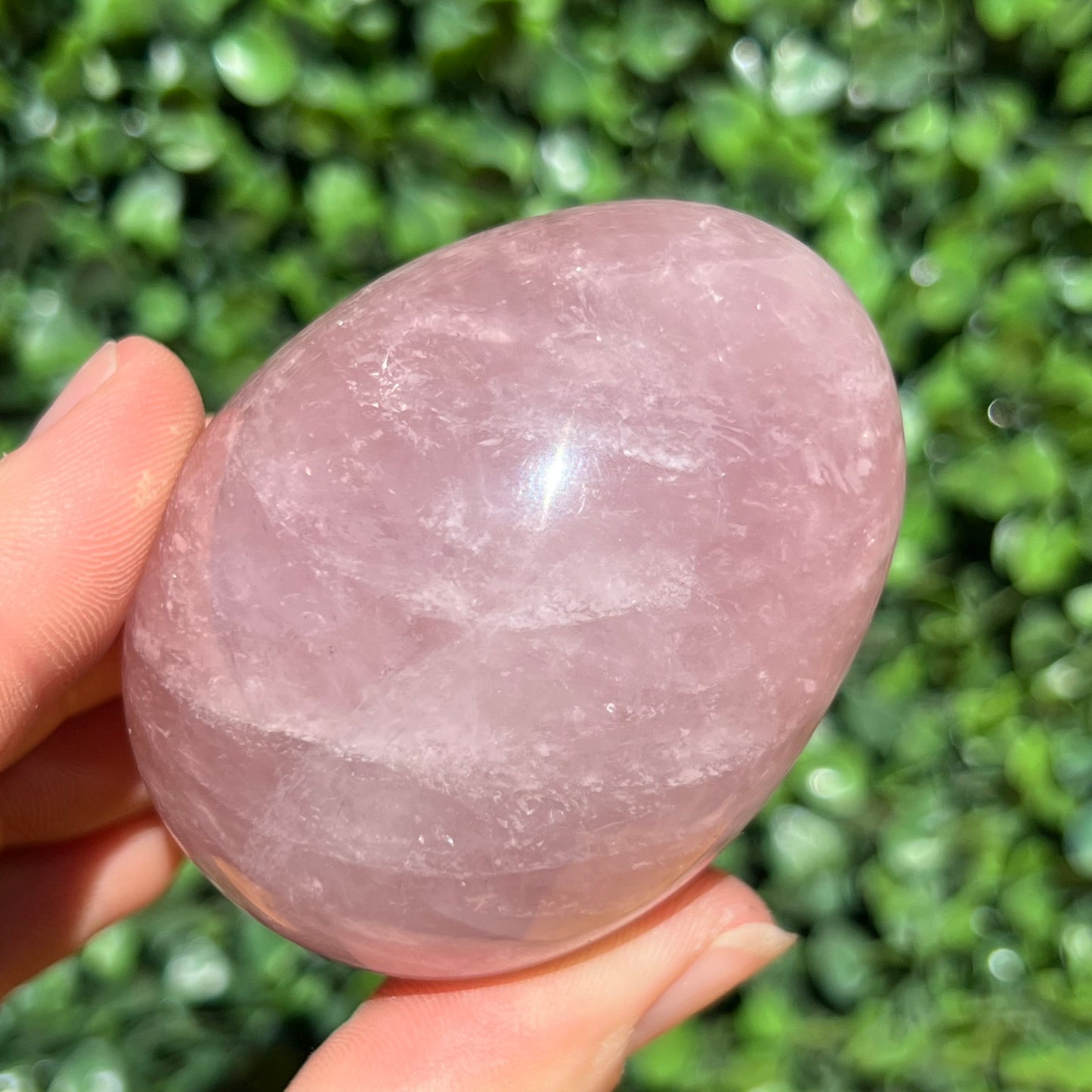 Rose Quartz Egg