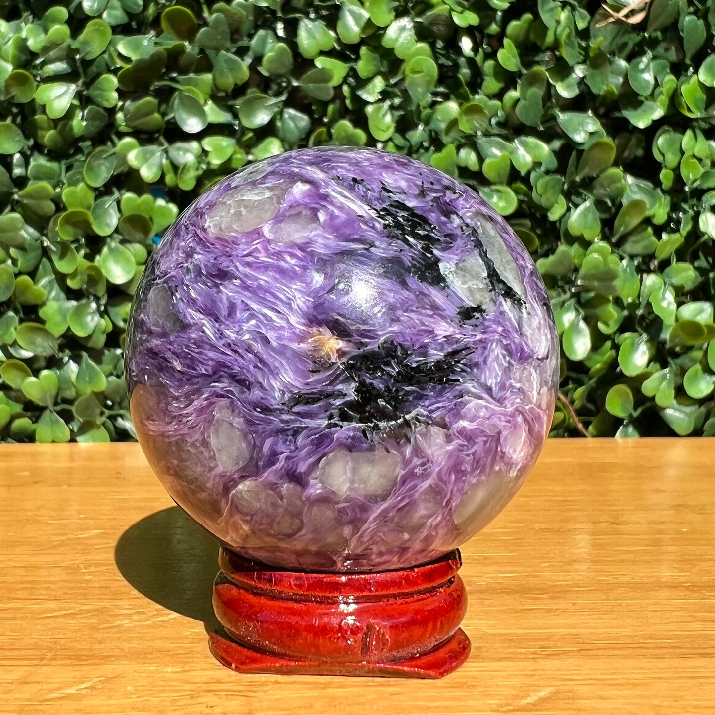 Charoite Sphere