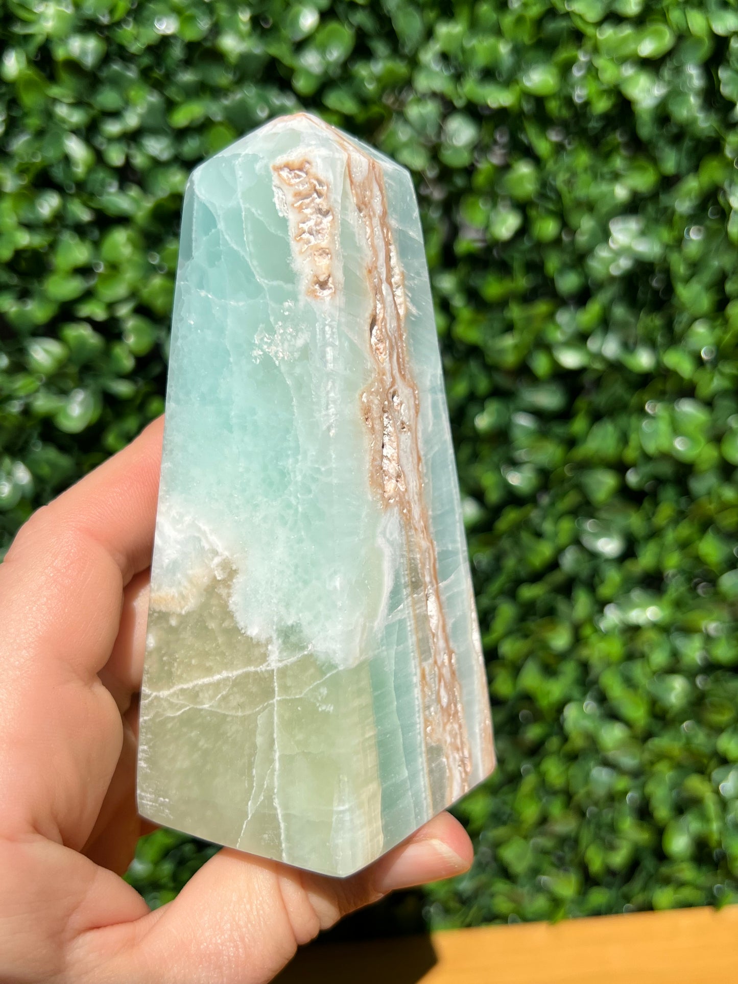 Caribbean Blue Obelisk