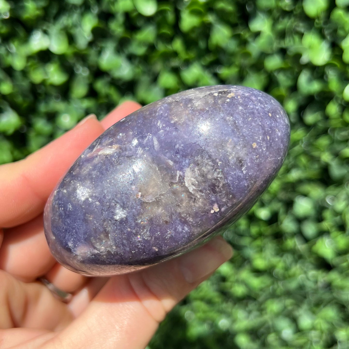 Lepidolite Unicorn Stone Heart