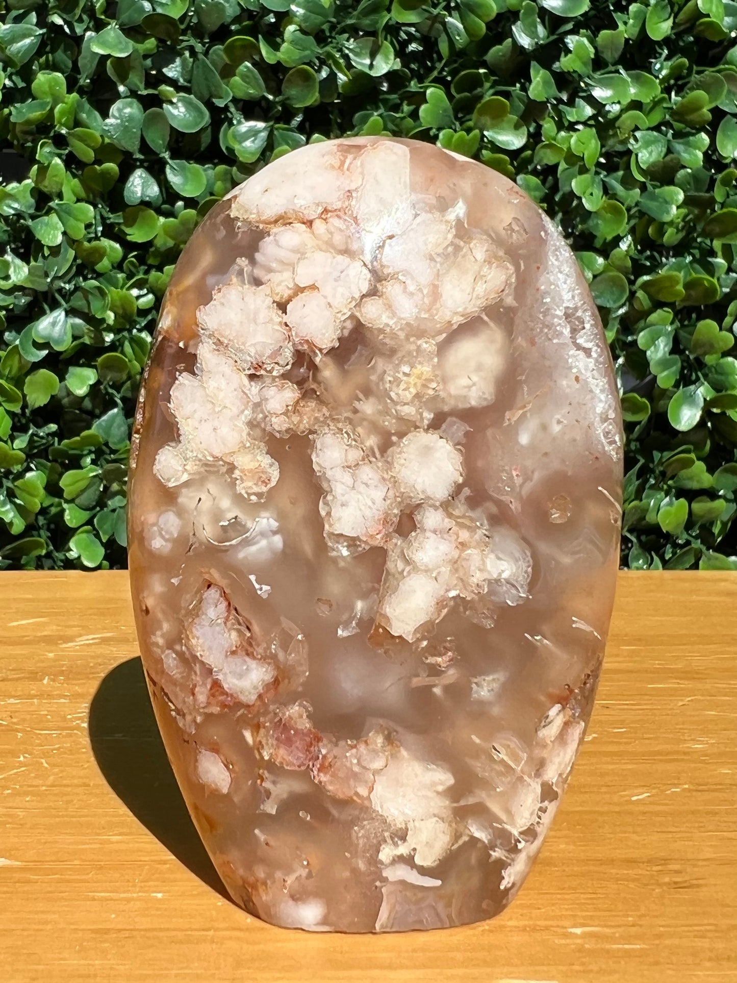 Flower Agate Free Form
