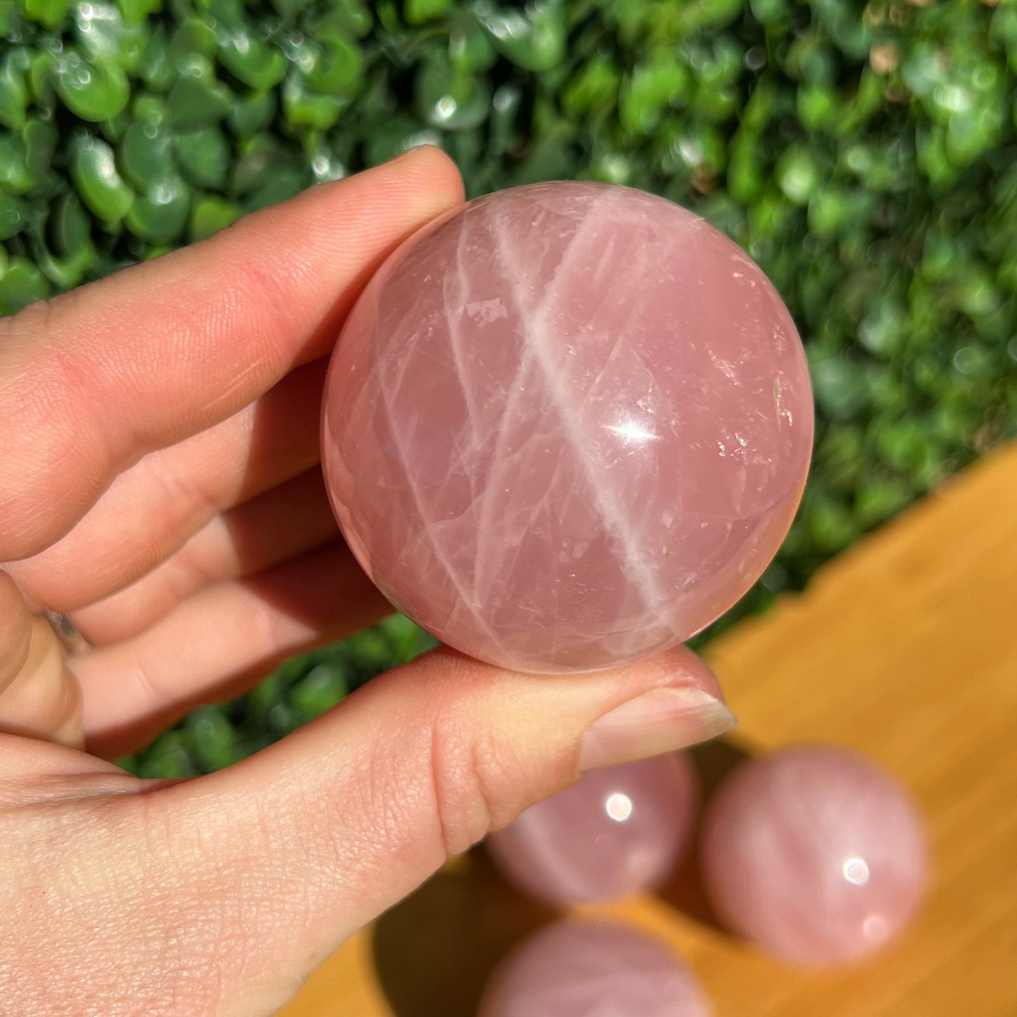 Rose Quartz Sphere’s