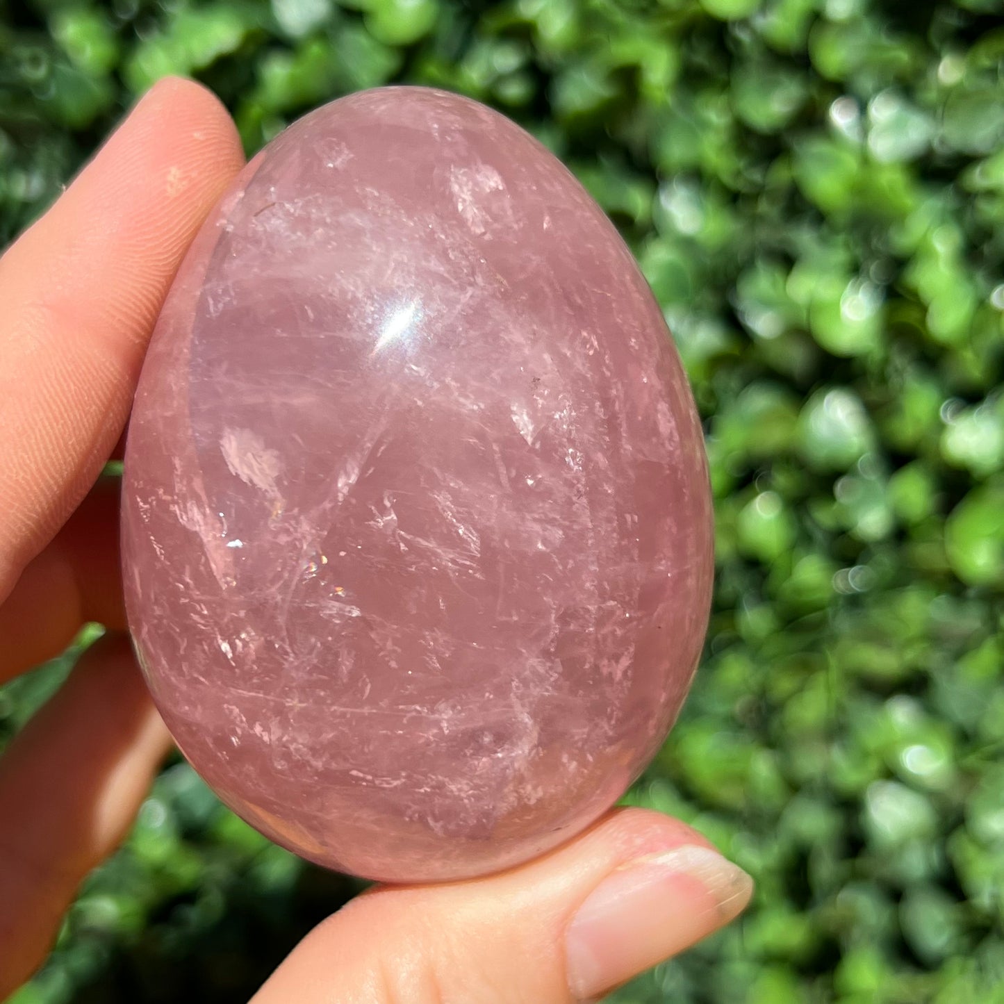 Rose Quartz Egg