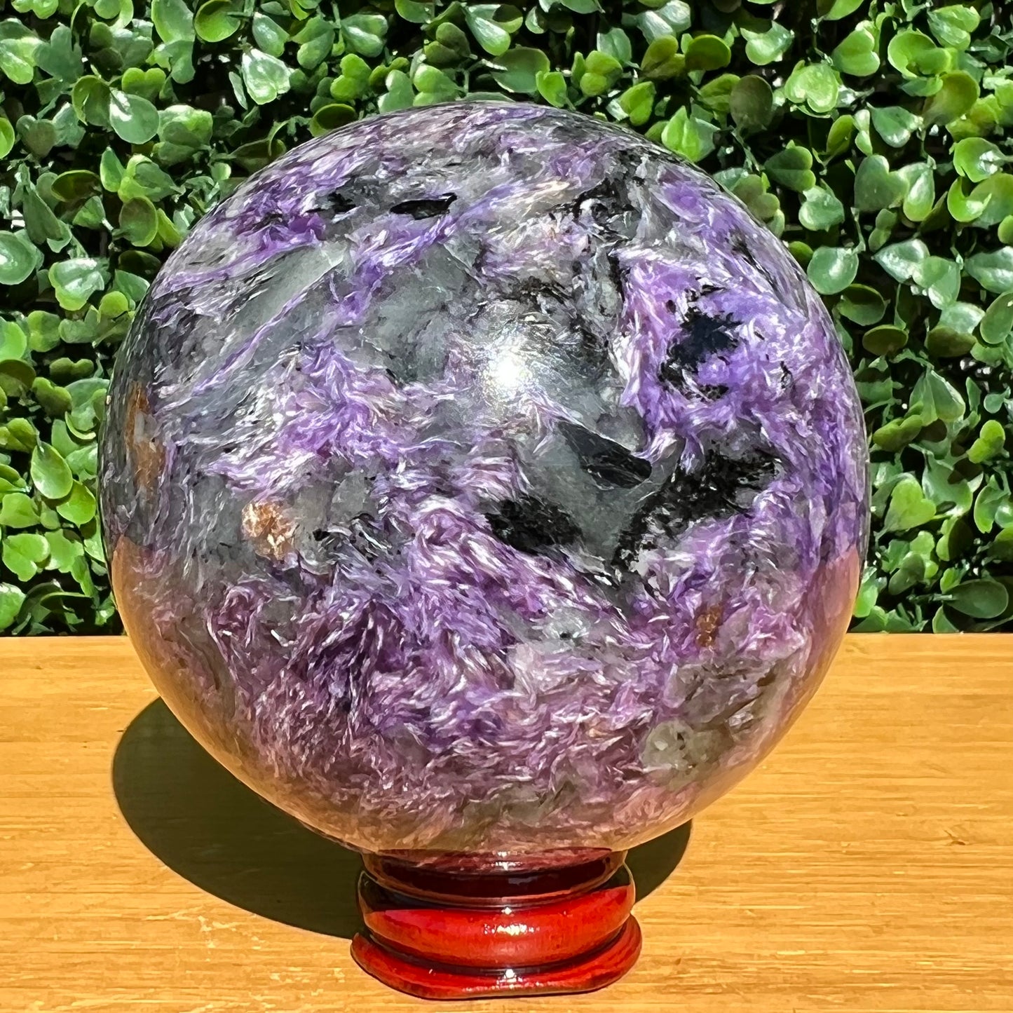 Charoite Sphere