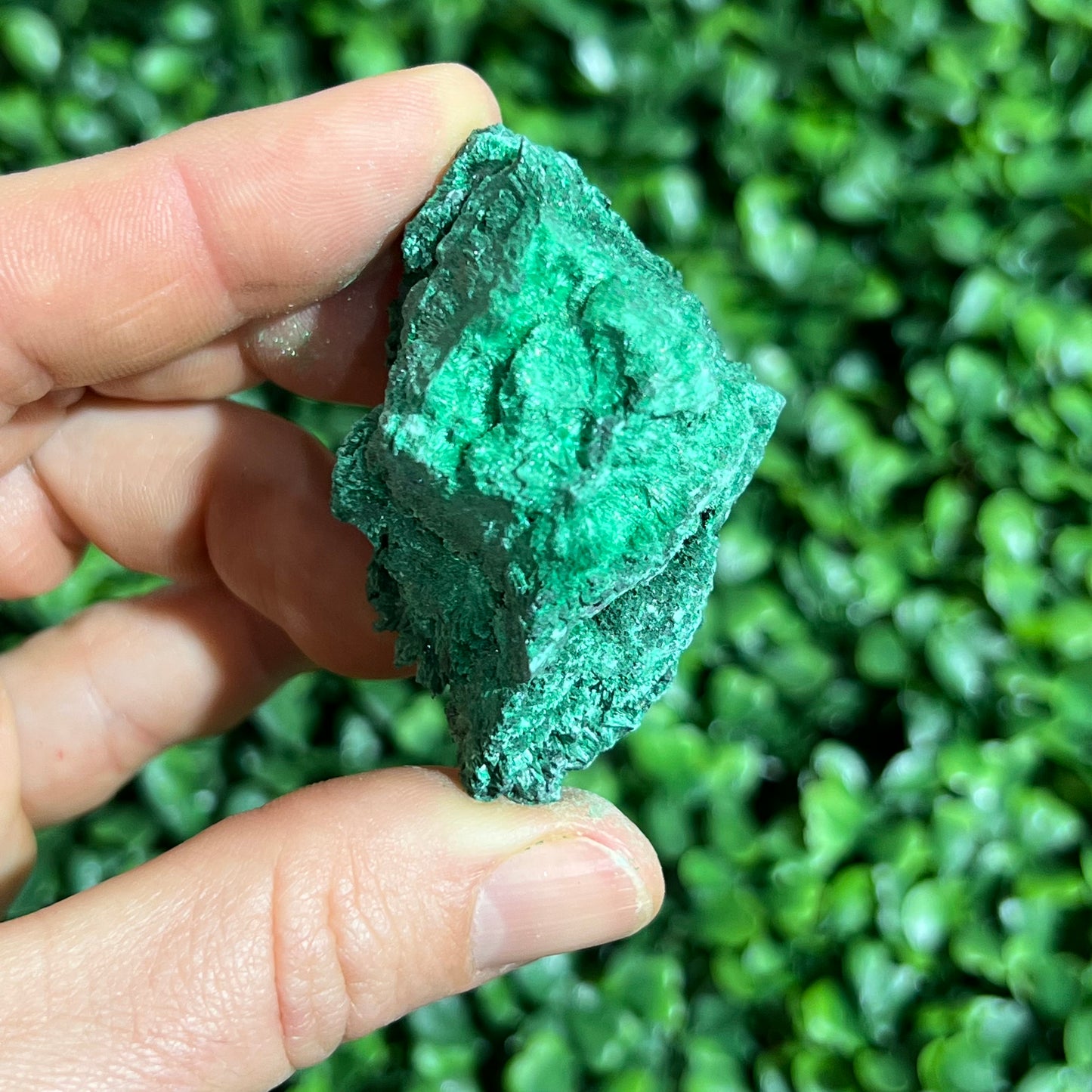 Fibrous Malachite Specimen