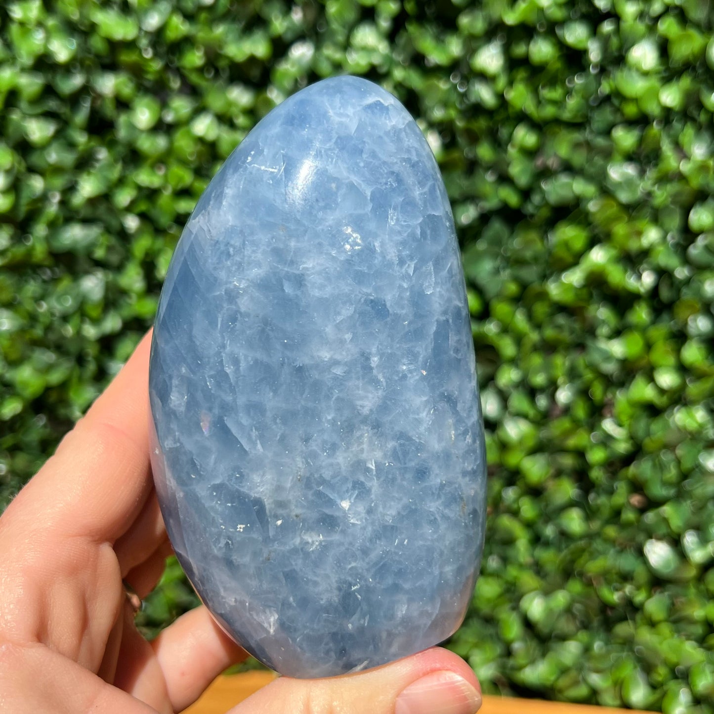 Blue Calcite Free Form
