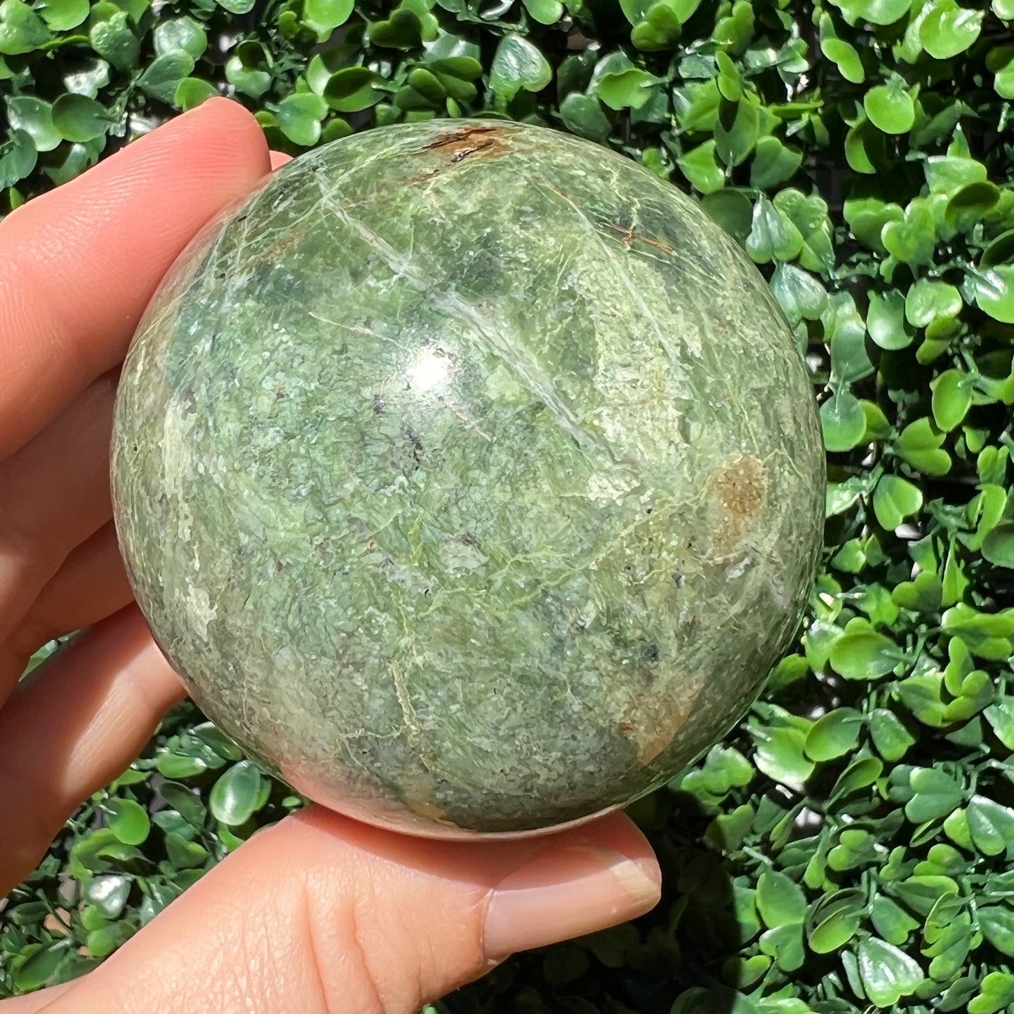 Chrysoprase Sphere