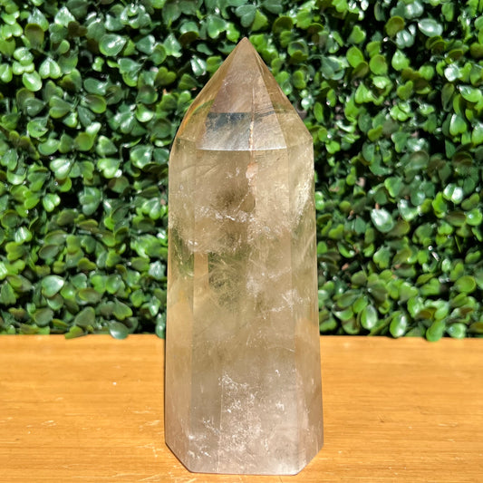 100% Natural Light Citrine Tower