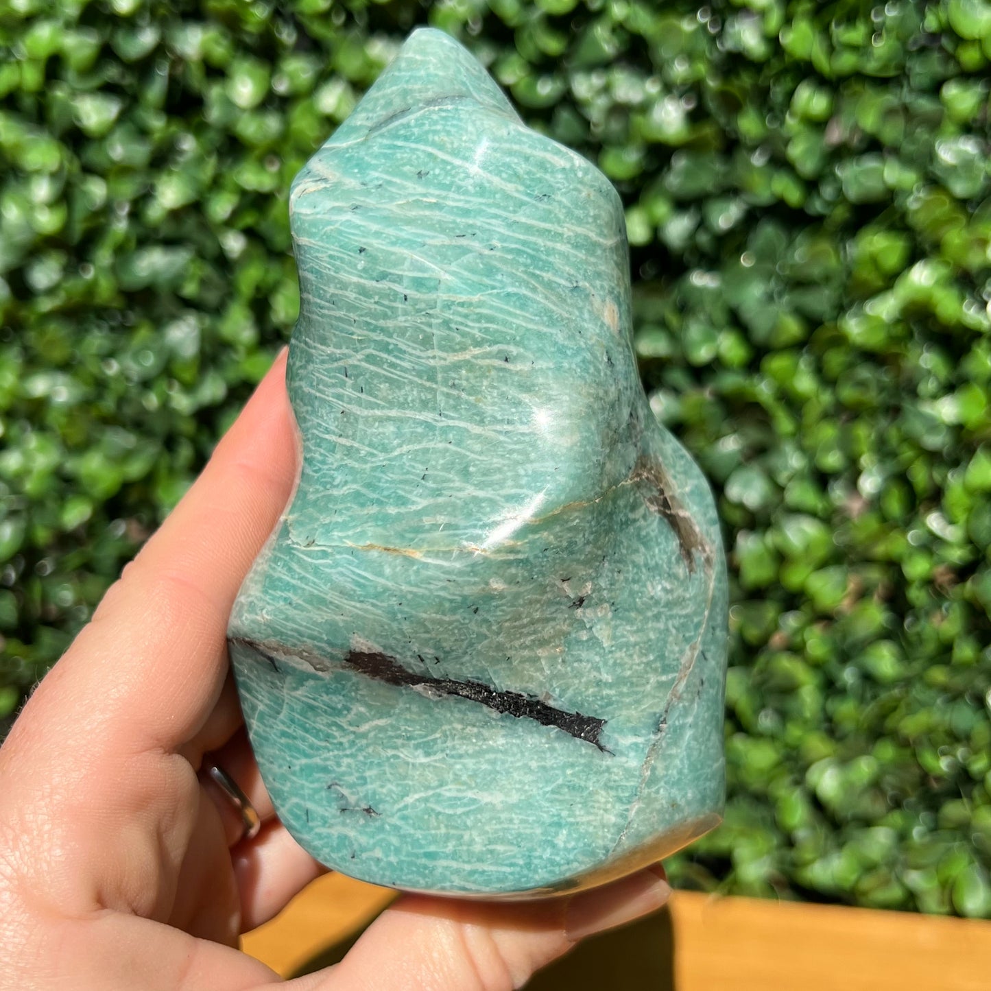 Amazonite Crystal Flame