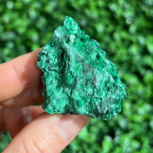 Fibrous Malachite Specimen