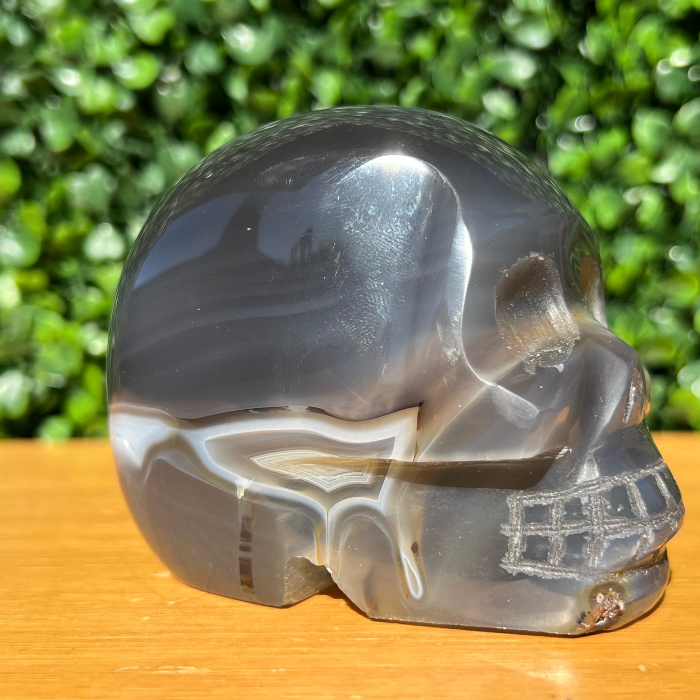 Agate Skull