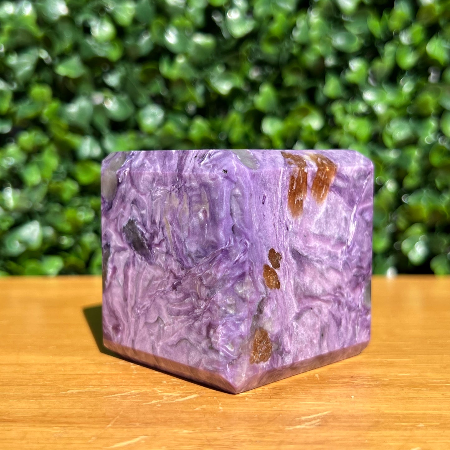 Charoite Cube