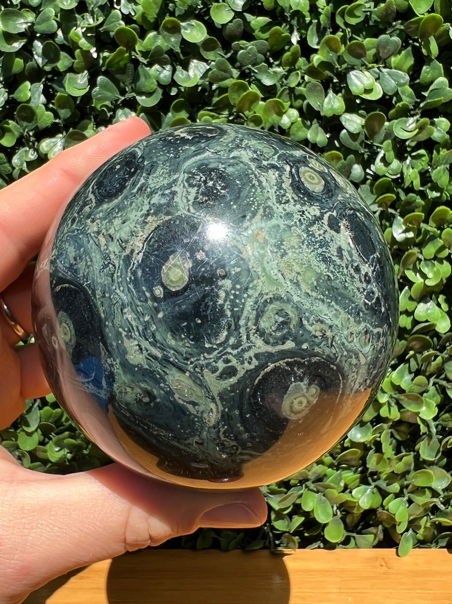 Kambaba Jasper Sphere