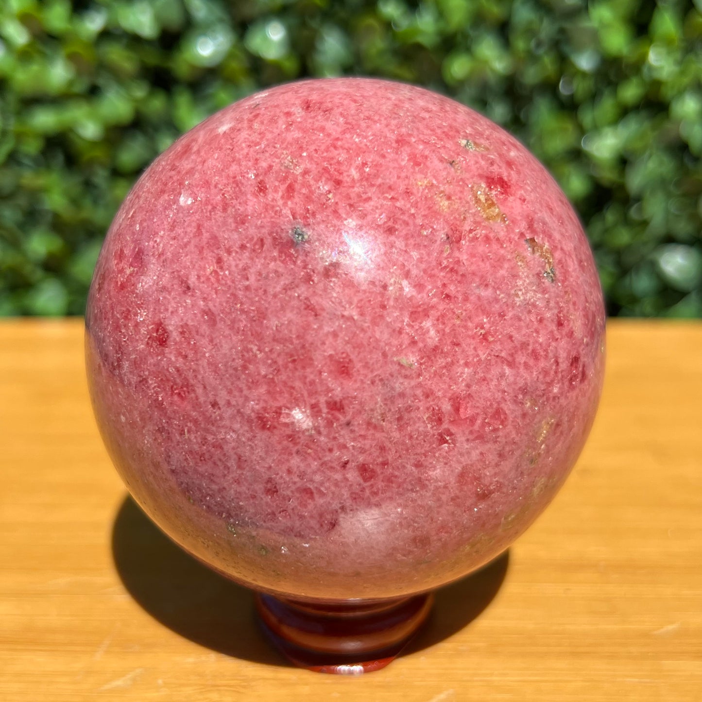 Rhodonite Sphere