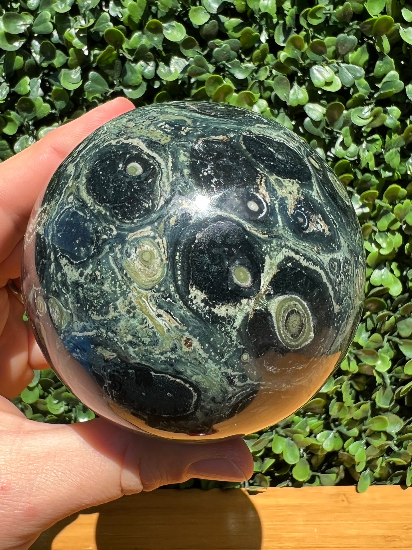 Kambaba Jasper Sphere