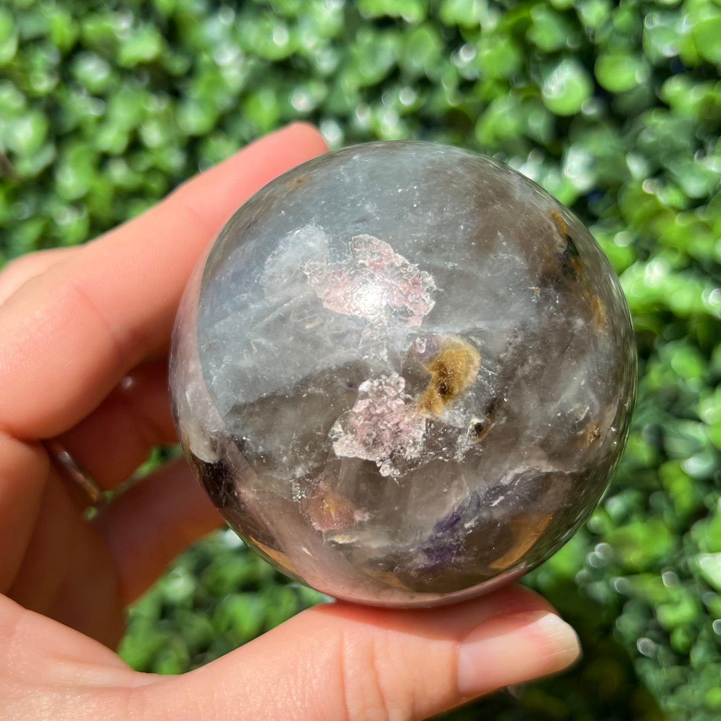 Lepidolite Mix Sphere