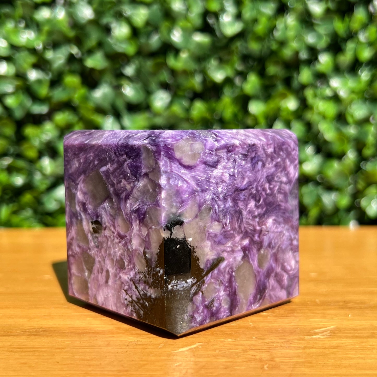 Charoite Cube