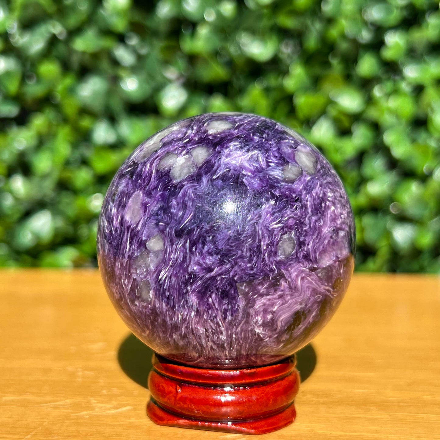 Charoite Sphere