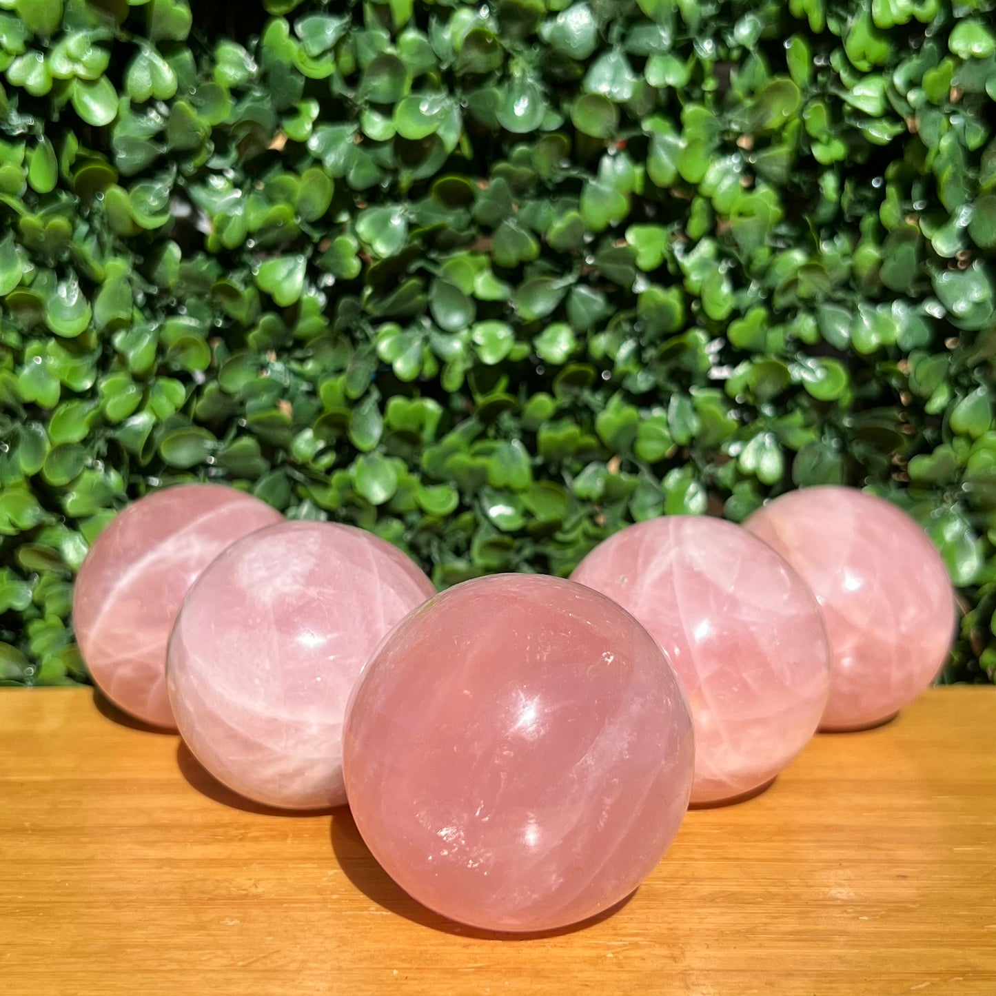 Rose Quartz Sphere’s
