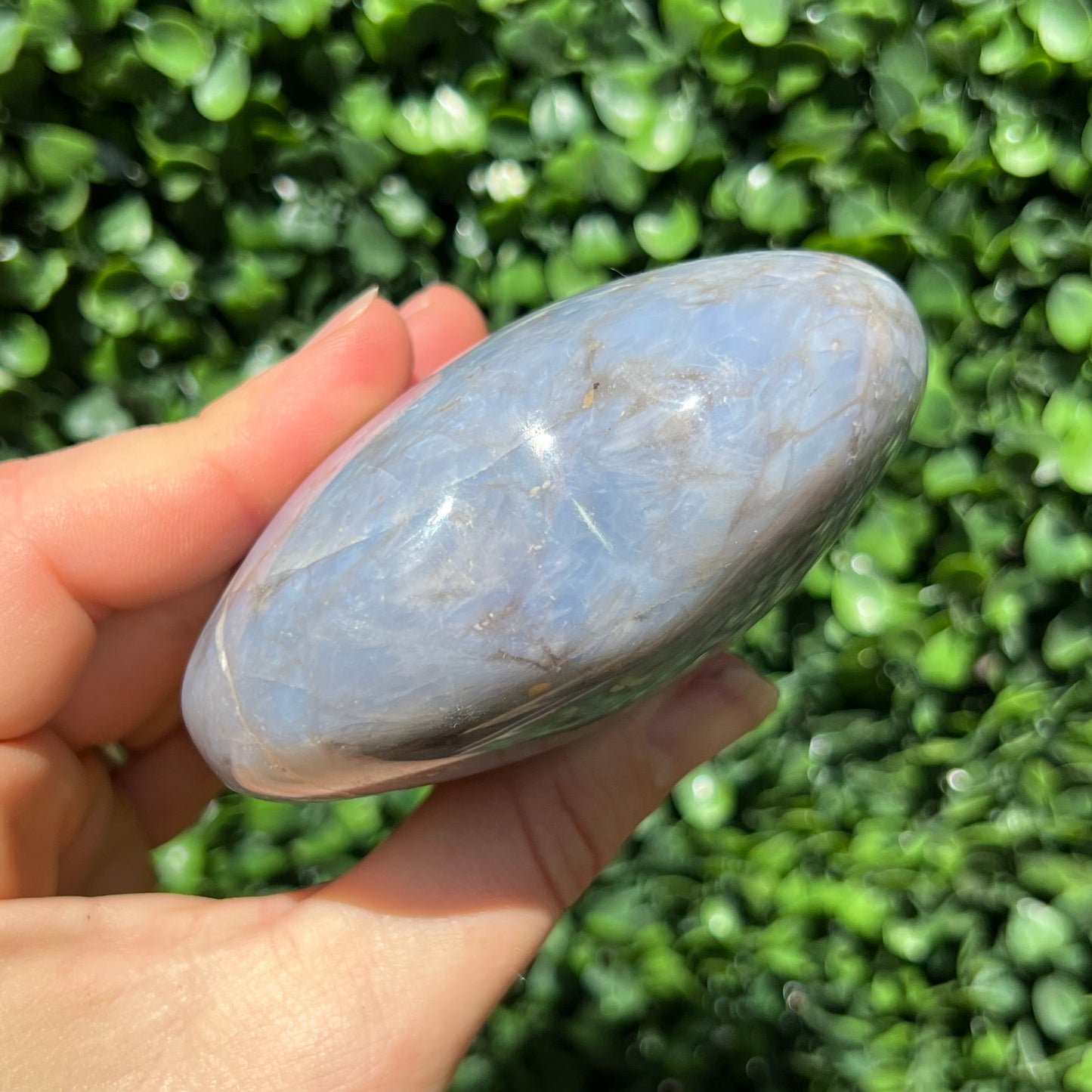 Blue Quartz Heart