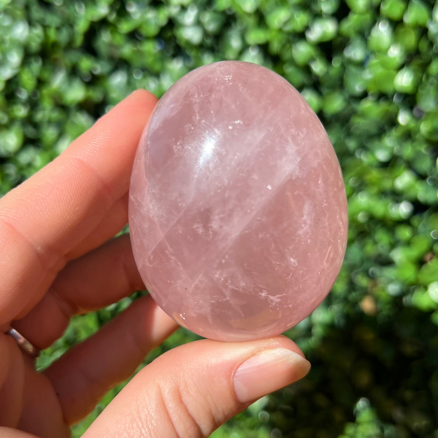 Rose Quartz Egg