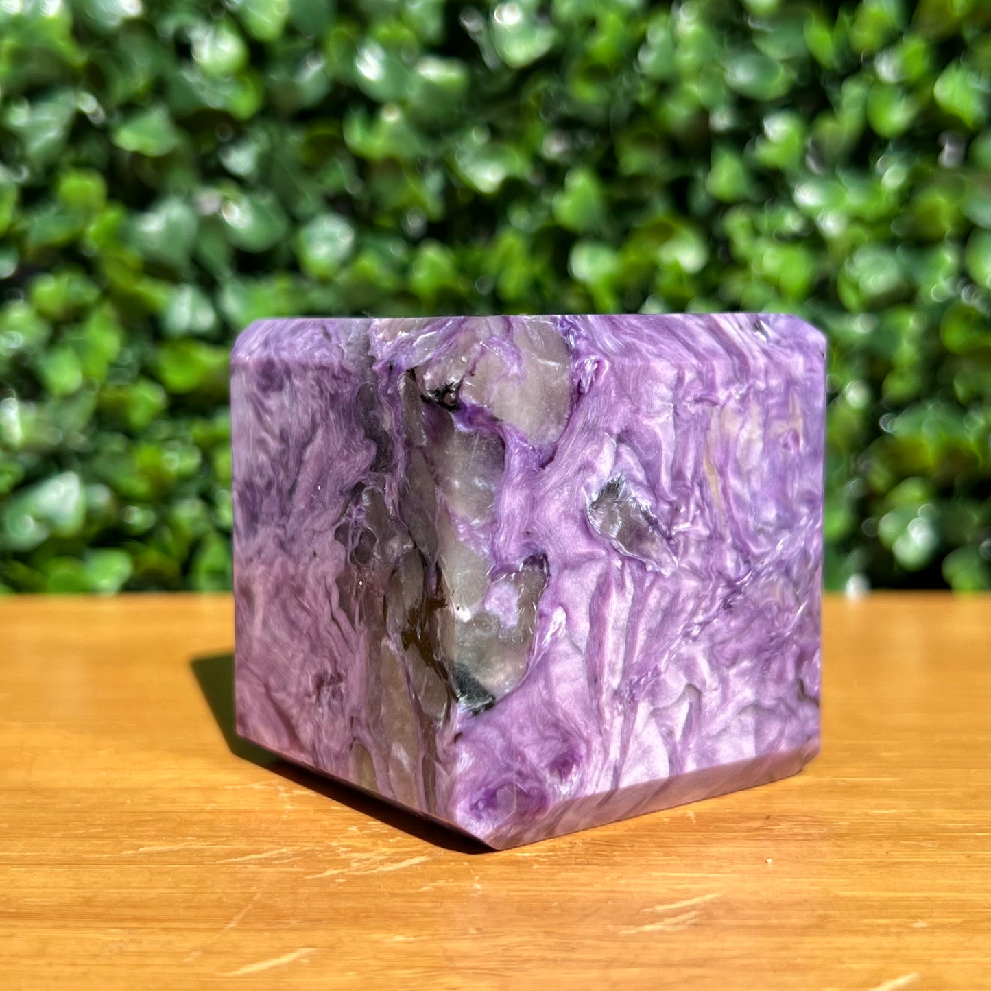 Charoite Cube
