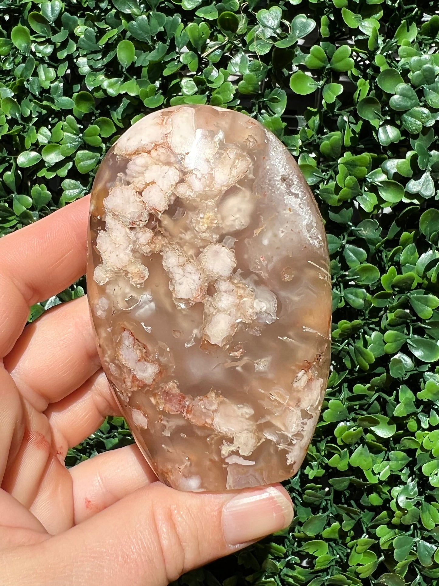 Flower Agate Free Form