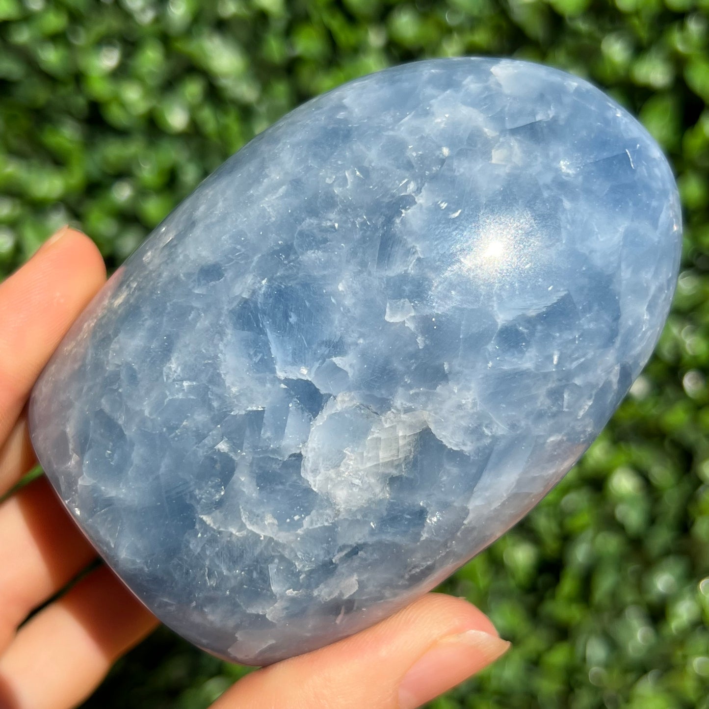 Blue Calcite Free Form