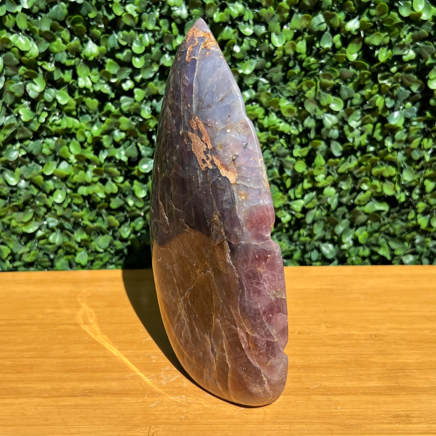 Purple Quartz Leaf