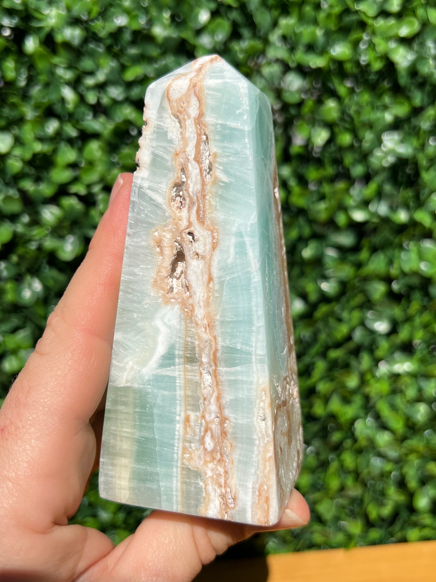 Caribbean Blue Obelisk