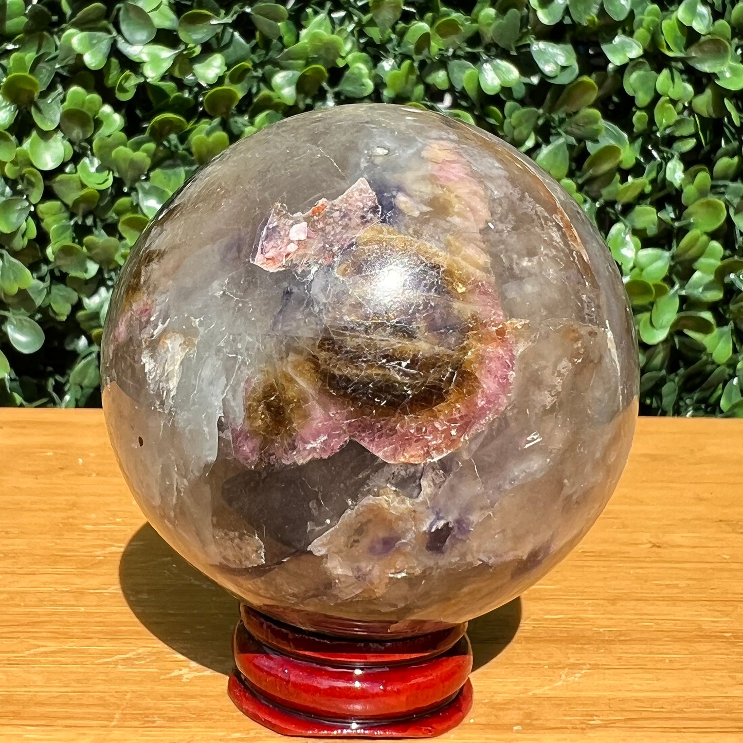 Lepidolite Mix Sphere