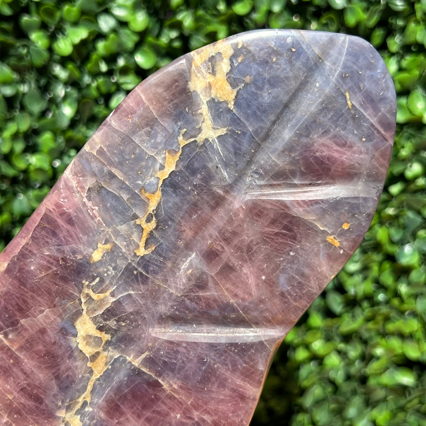 Purple Quartz Leaf