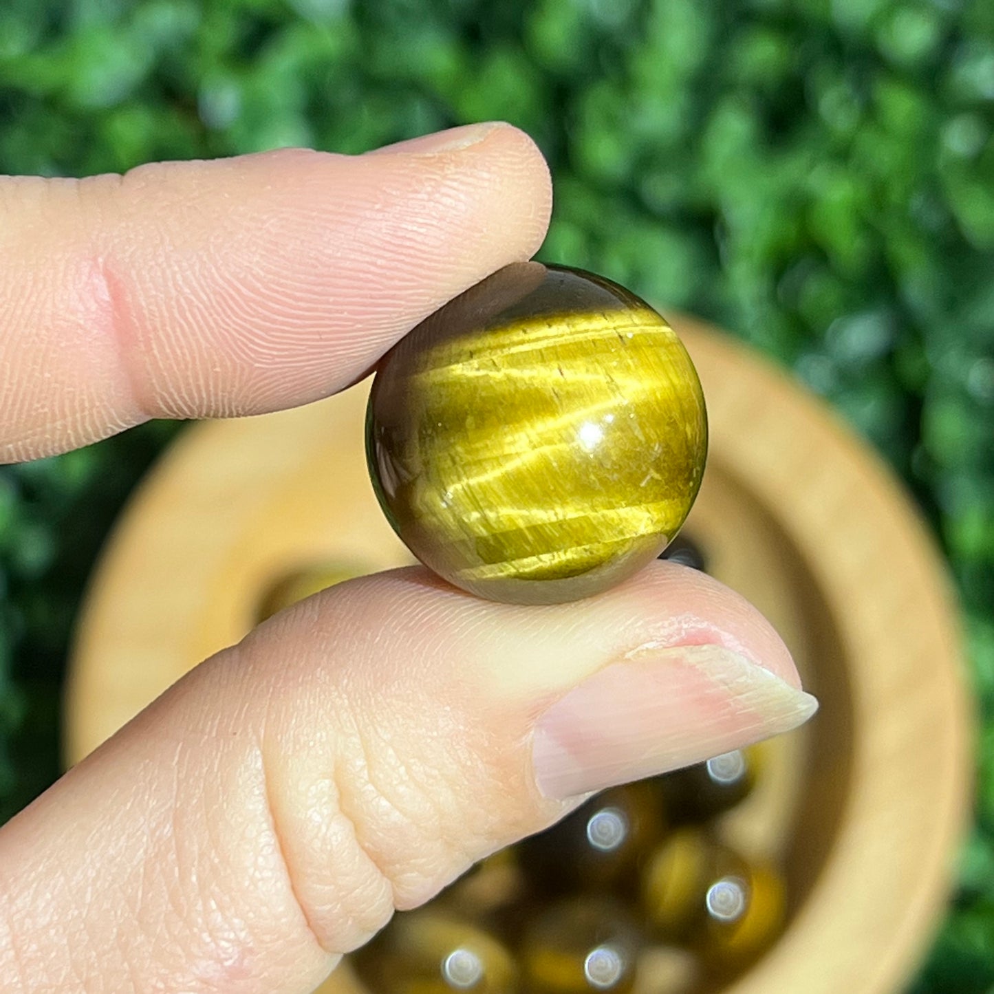 Tiger’s Eye Orb’s