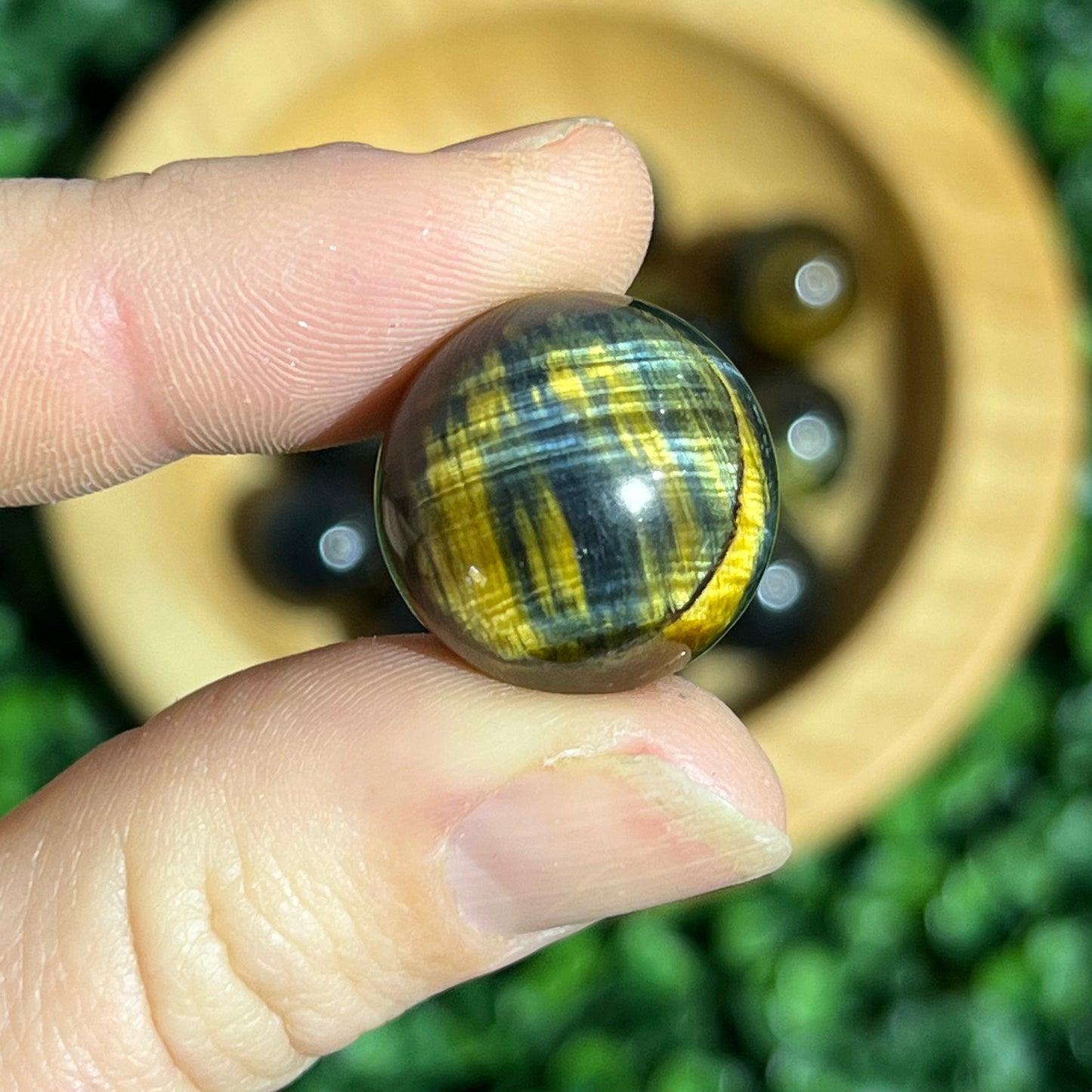 Blue Tiger's Eye Orb’s