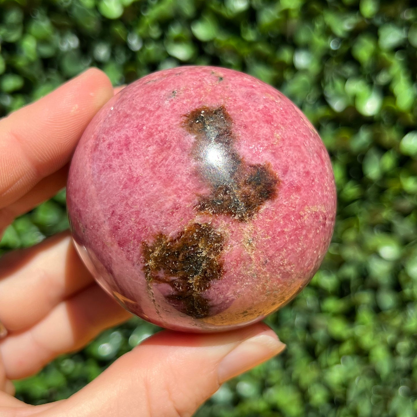 Rhodonite Sphere
